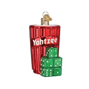 Old World Christmas Blown Glass Ornaments for Christmas Tree, Yahtzee - 1 of 4