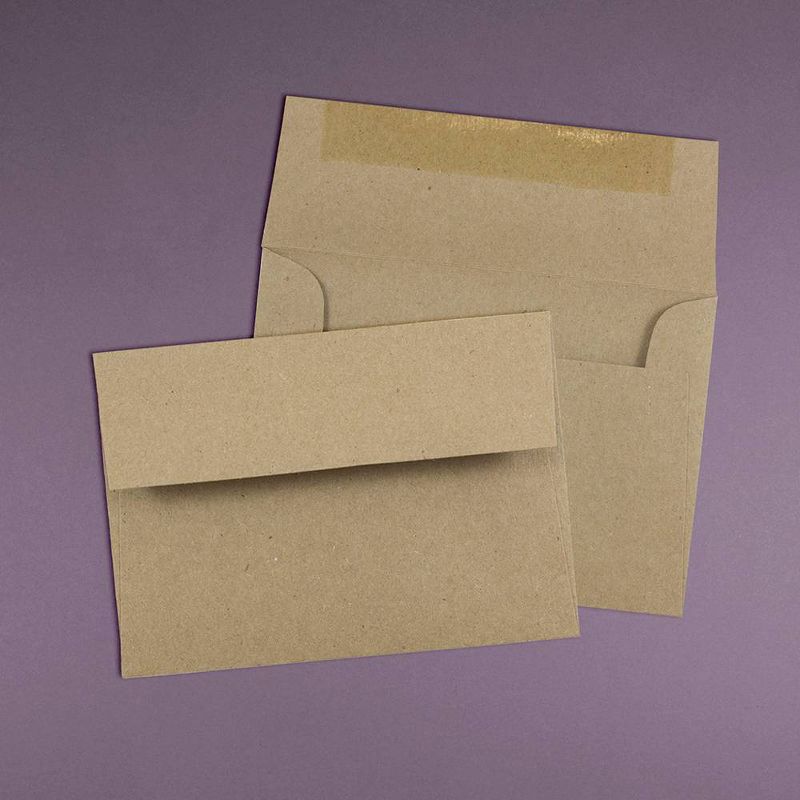 JAM Paper Brown Kraft Paper Bag Envelopes 50pk, 5 of 6