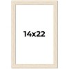 PosterPalooza | 14x22 Wide Barnwood Picture Frame, UV Acrylic, 6 Finishes - Grey, Brown, White, and Black - 2 of 4