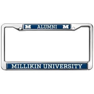 Millikin University Alumni Full Size Standard License Plate Metal Frame - 1 of 4