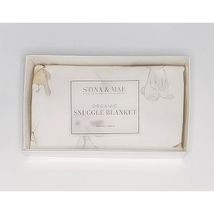 STINA & MAE Snuggle Bunny Organic Cotton Baby Blanket - 1 of 1