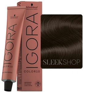 Schwarzkopf Professional Igora Color10 (5-1 Color) Light Brown Cendre - 10 Minute Hair Color Dye, Ten Minute Processing Haircolor Dye - 1 of 3