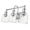 Bryant 3-Light Bath Light - Matte Black Steel, Dimmable, Nautical & Industrial Design - 4 of 4