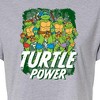 Women's - Teenage Mutant Ninja Turtles - Turtle Power Cropped Graphic T-Shirt - 2 of 4