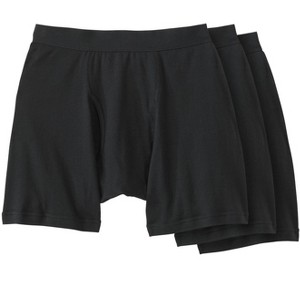 KingSize Men's Big & Tall Cotton Cycle Briefs 3-Pack - 1 of 4