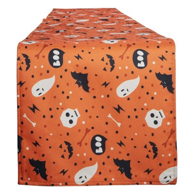 Halloween Table Runner, Home Dining Table Runner, Halloween Dresser Scarf Table Decorations, Washable