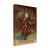 Trademark Fine Art -Lantern Press 'Santa Claus 4' Canvas Art - 4 of 4