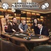 Oval Player Poker Table Foldable, 71" Folding Blackjack Texas Holdem Table, Portable Casino Leisure Card Board Game Table for Game Room - 4 of 4