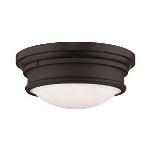 Livex Lighting Astor 3 - Light Flush Mount in  Bronze - 1 of 1
