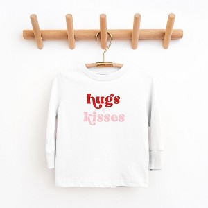 The Juniper Shop Hugs And Kisses Toddler Long Sleeve Tee - 1 of 3