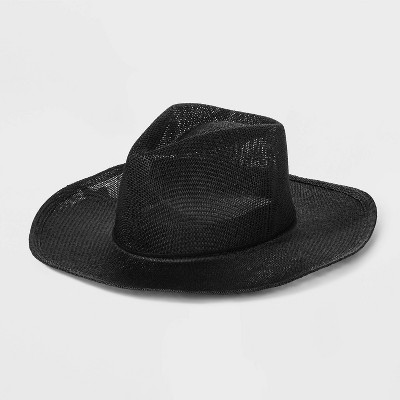 Straw Western Hat - Wild Fable™ Black