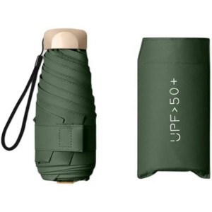 Clotth Compact Travel Umbrella - Mini UV Protection Sun and Rain Umbrella, Portable Windproof Sunshade for Students, Foldable  Umbrell - 1 of 4