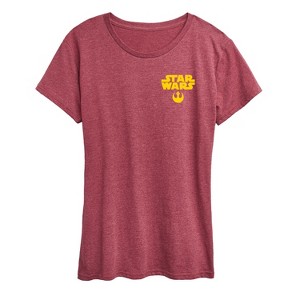 Women's - Star Wars - Rebel Group Short Sleeve Graphic T-Shirt - 1 of 4