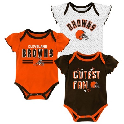 cleveland browns baby onesie