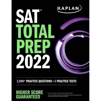 SAT Total Prep 2022 - (Kaplan Test Prep) by  Kaplan Test Prep (Paperback)