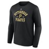 MLB Pittsburgh Pirates Men's Long Sleeve Core T-Shirt - 2 of 3