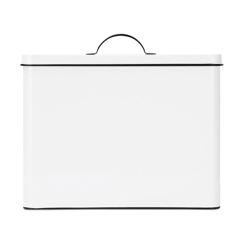 Outshine Co White Farmhouse Pet Food Bin - Can Be Personalized, 5 of 9