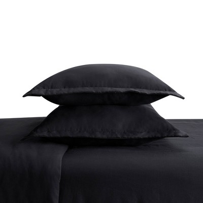 Black Twin/Twin XL Hypoallergenic Duvet Cover Set