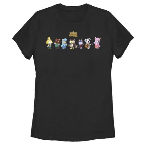 Women's Nintendo Animal Crossing Character Lineup T-Shirt - image 1 of 3