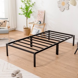 COMHOMA Metal Platform Bed Frame Heavy Duty with 14'' High Under Bed Storage Space - 1 of 4