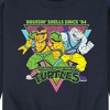 Men's - Teenage Mutant Ninja Turtles - 80s Bebop Rocksteady Graphic Fleece Sweatshirt - 2 of 4
