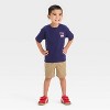 Toddler Boys' 4th of July USA T-Shirt - Cat & Jack™ Navy Blue - 4 of 4