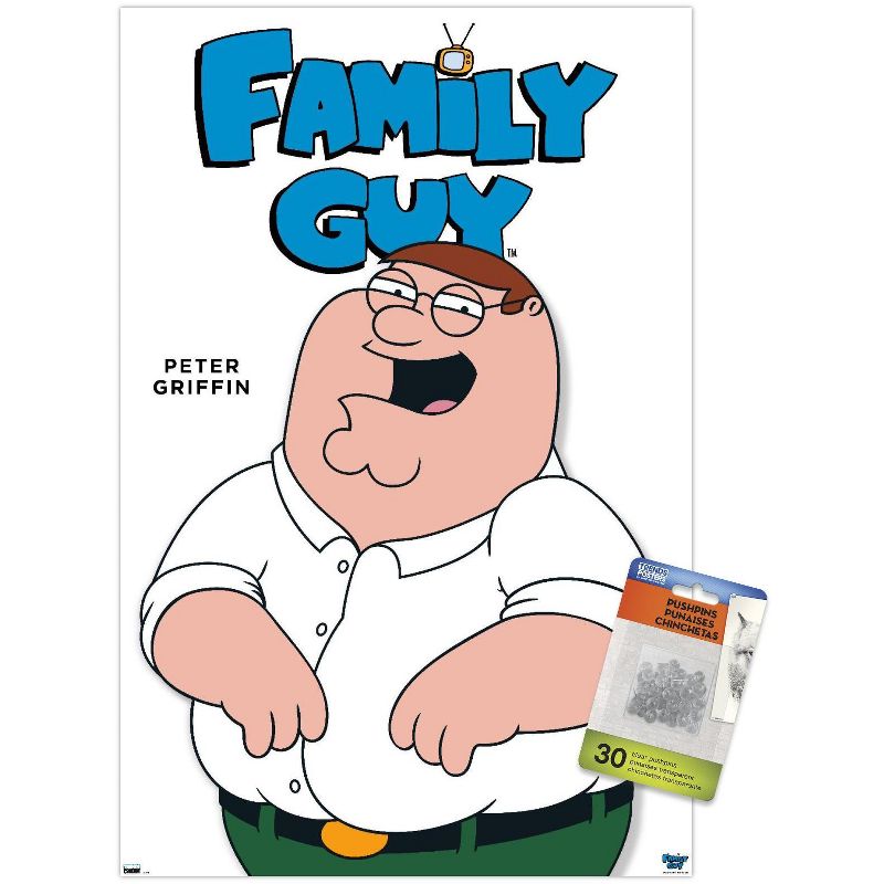 Trends International Family Guy - Peter Feature Series Unframed Wall Poster Prints, 1 of 7