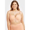 PACK OF 6 SOFRA WOMEN'S PLUS D & DD FULL CUP SOLID T SHIRT BRA (BR4129PD1) - 3 of 4