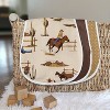 Sweet Jojo Designs Boy Baby Burp Cloths Wild West Collection 3pc - 3 of 4