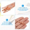 Unique Bargains Iron Durable Sturdy Light Artificial Flowers For Wedding Party DIY 56 Pcs - 3 of 4