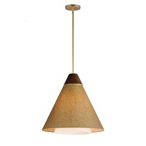 Maxim Lighting Sumatra 1 - Light Pendant in  Natural Aged Brass - 1 of 4