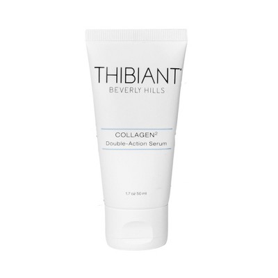 Collagen2 Double-Action Serum Anti-Aging Face Serum with Collagen Minimize the Appearance of Wrinkles & Fine Lines Paraben Free, Thibiant, 1.7 Oz