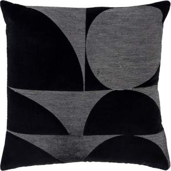 20"x20" Oversize Geometric Square Throw Pillow Cover - Rizzy Home