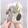 Design Imports  Swedish Dishcloth Set/3, Reusable & Absorbent, Succulents - 4 of 4