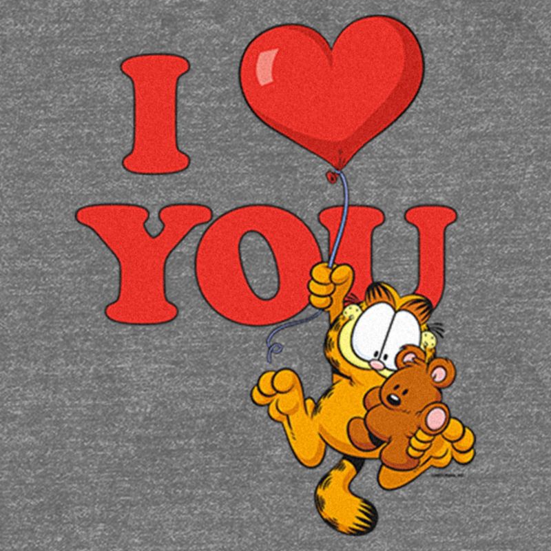 Infant's Garfield Valentine's Day I Heart You Onesie, 2 of 4