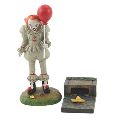 Department 56 Accessory 4.0 Inch Pennywise And His S.S. Georgie Halloween Creepy Movie It Village Accessories