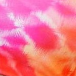 orange tie dye