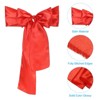 Unique Bargains Wedding Banquet Decorative Chair Sashes Ties Bows 10 Pcs - 4 of 4