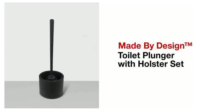 Toilet Plunger with Holster - Made By Design&#8482;, 2 of 11, play video