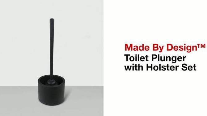 Toilet Plunger with Holster - Made By Design&#8482;, 2 of 11, play video