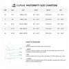 Women's Maternity Colorblock Cutout Ruched Standard Waist Tankini Sets Swimsuit - Cupshe - 4 of 4