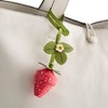 Vera Bradley Women's Faux Leather Strawberry Bag Charm - 2 of 2