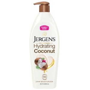 Jergens Hydrating Coconut Hand and Body Lotion For Dry Skin - 1 of 4