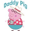 Men's Peppa Pig Daddy Pig Tourist T-Shirt - 2 of 4