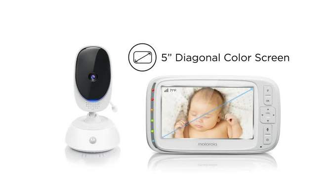 Motorola 5&#34; Video Baby Monitor w/PTZ - VM75, 2 of 8, play video