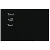 vidaXL Wall-mounted Magnetic Board Black 15.7"x11.8" Tempered Glass - 3 of 4