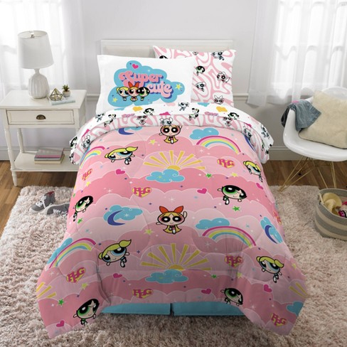 Power puff shops girls bedding