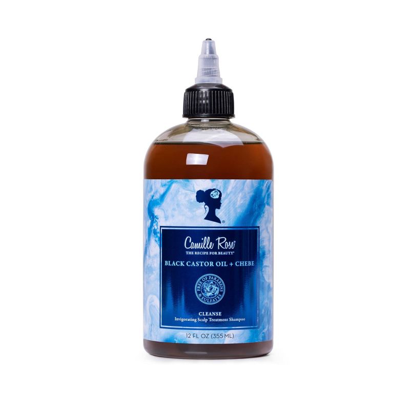 Camille Rose Black Castor Oil &#38; Chebe Scalp Treatment Shampoo - 12 fl oz, 1 of 5