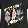 Girls' - Disney Villains - Incredibly Fabulous Fitted Short Sleeve Graphic T-Shirt - image 2 of 4