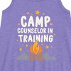 Girls' - Instant Message - Camp Counselor In Training Graphic Sleeveless Aline Dress - 2 of 4